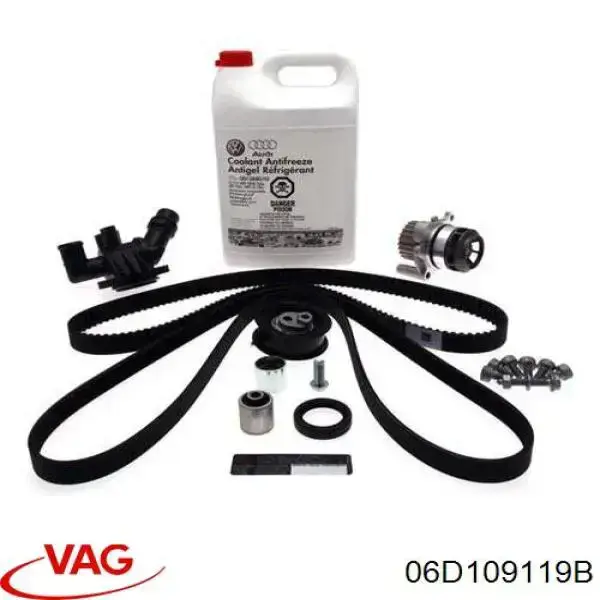 Pasek rozrządu VAG 06D109119B cena, od 38,38 USD