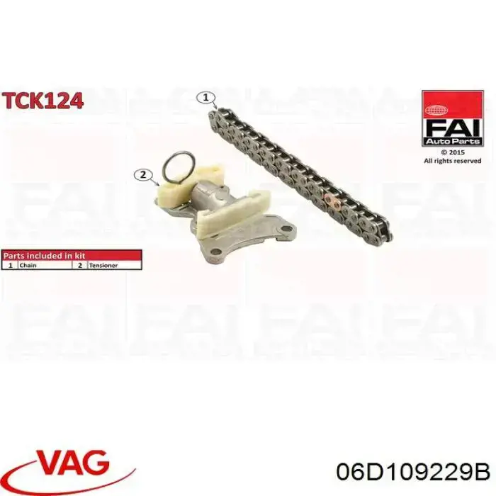 06D109229B VAG Łańcuch rozrządu