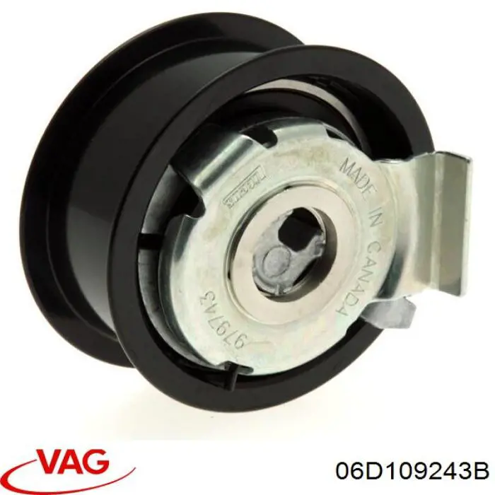 06D109243B VAG Rolka napinacza paska rozrządu