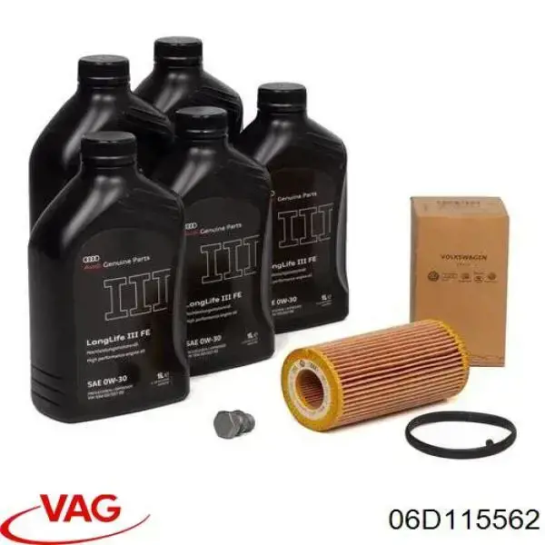 Filtr oleju VAG 06D115562 cena, od 8,34 USD