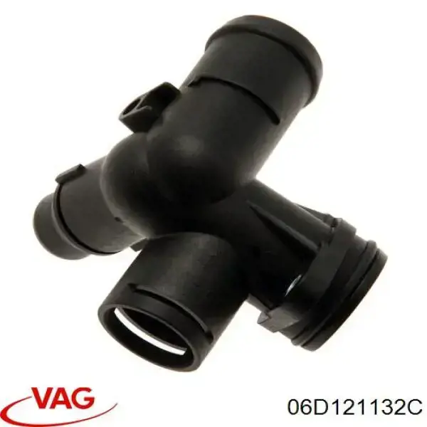 Kołnierz układu chłodzenia (trójnik) VAG 06D121132C cena, od 15,17 USD