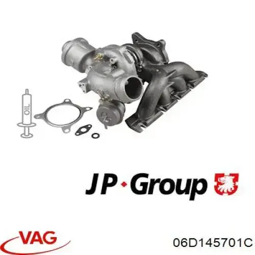 Turbina VAG 06D145701C cena, od 522,81 USD