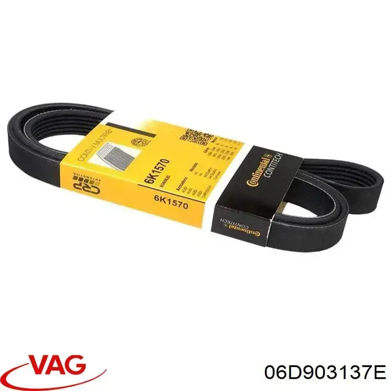 Pas napędowy mechanizmów 06D903137E VAG