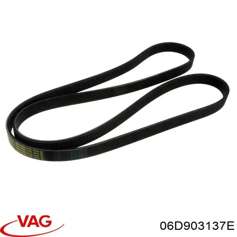 06D903137E VAG Pas napędowy mechanizmów