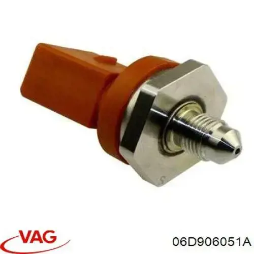 Czujnik ciśnienia paliwa 06D906051A VAG