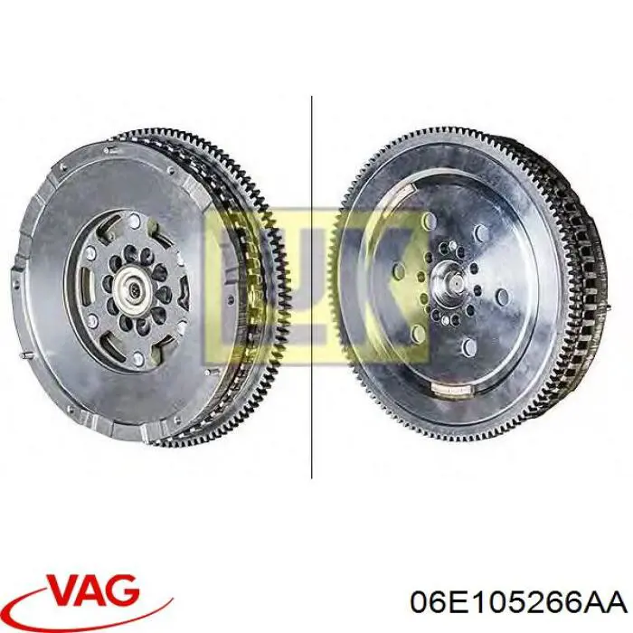 Koło zamachowe silnika VAG 06E105266AA cena, od 899,35 USD