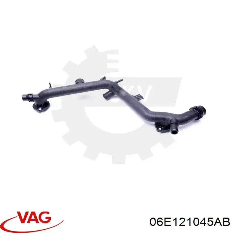 Przewód (króciec) układu chłodzenia VAG 06E121045AB cena, od 57,27 USD