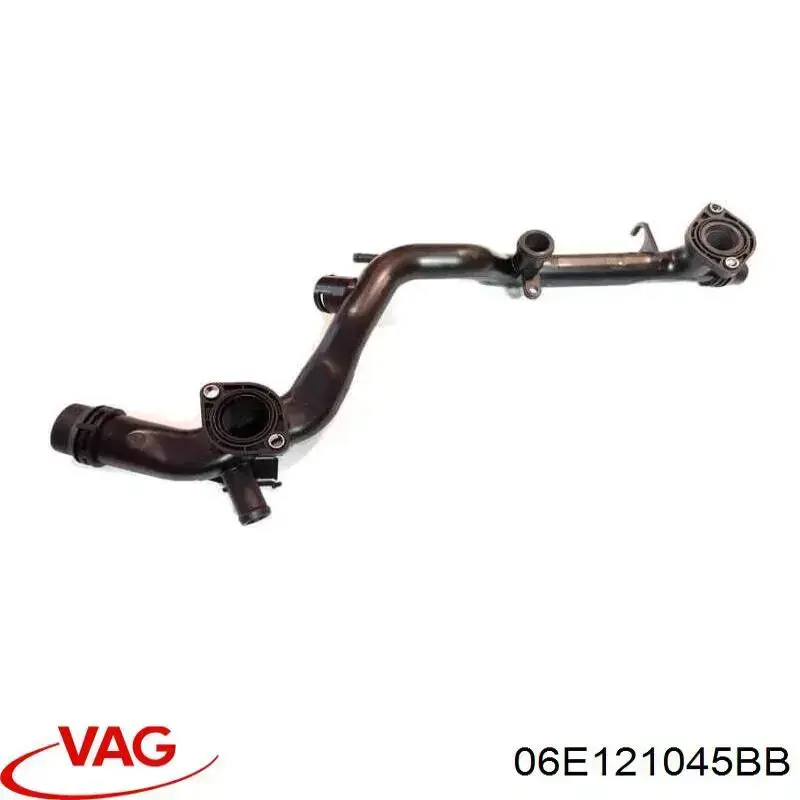 Przewód (króciec) układu chłodzenia VAG 06E121045AK cena, od 47,12 USD