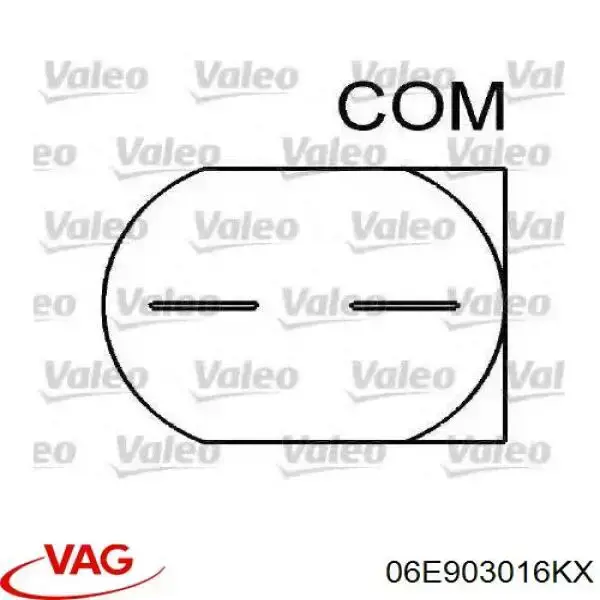 Alternator VAG 06E903016KX cena, od 171,08 USD