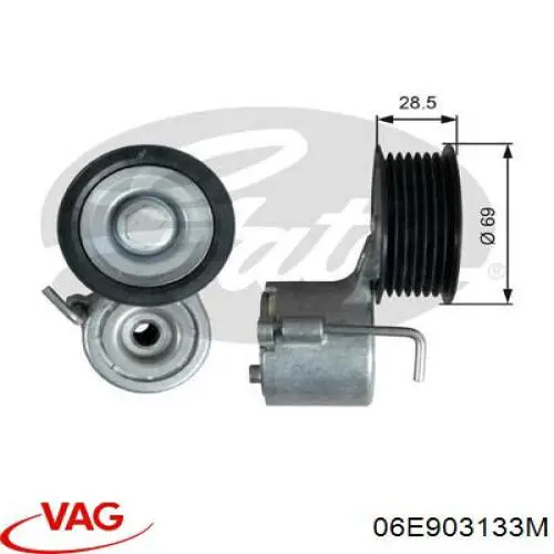 06E903133M VAG Napinacz paska napędowego
