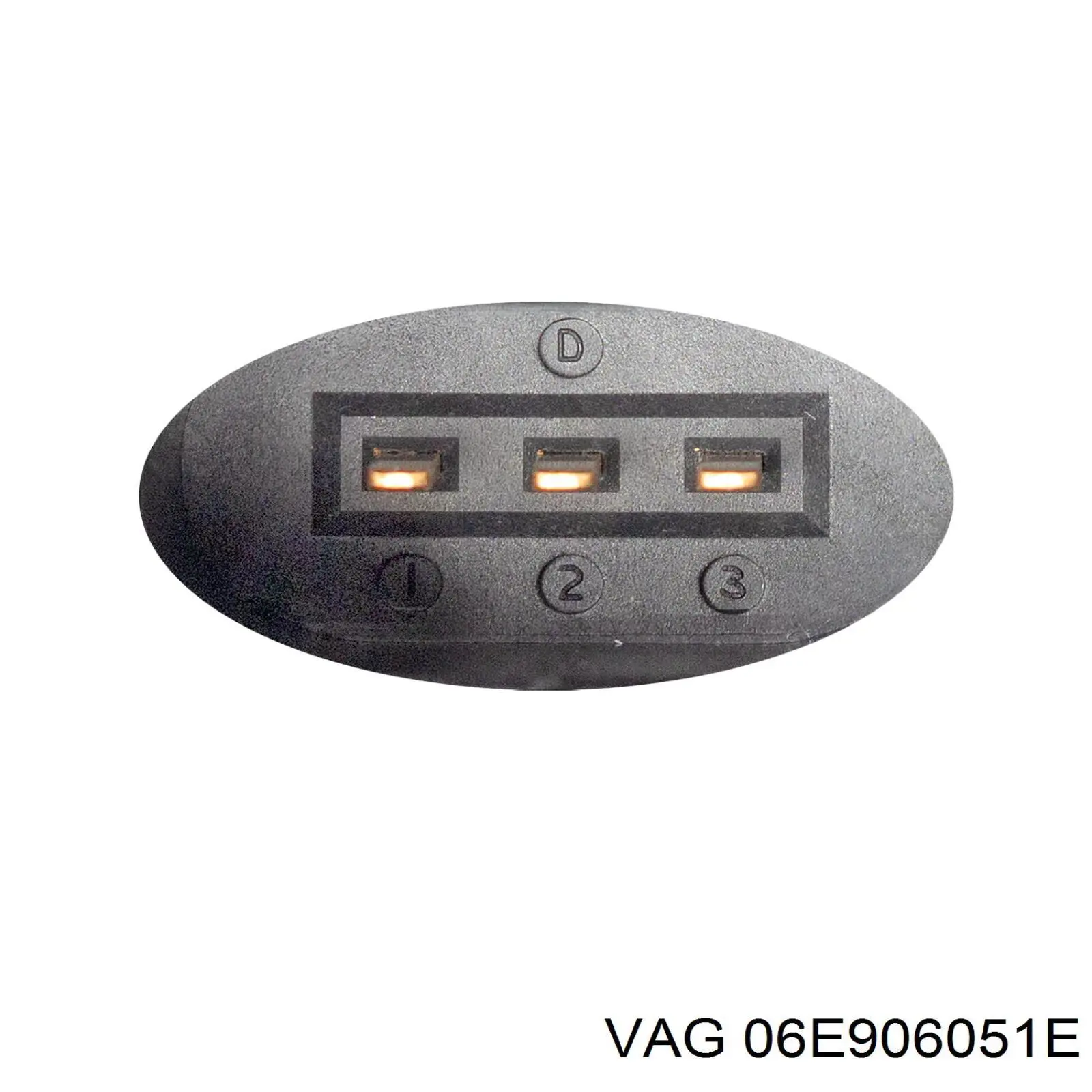 Czujnik ciśnienia paliwa VAG 06E906051E