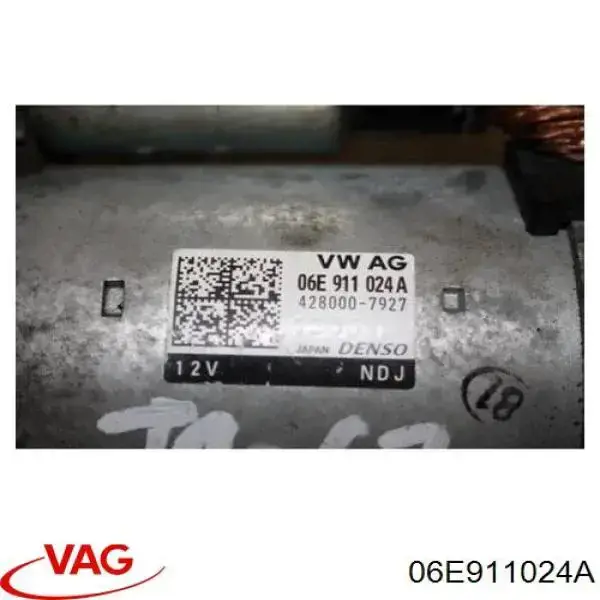 Rozrusznik 06E911024A VAG