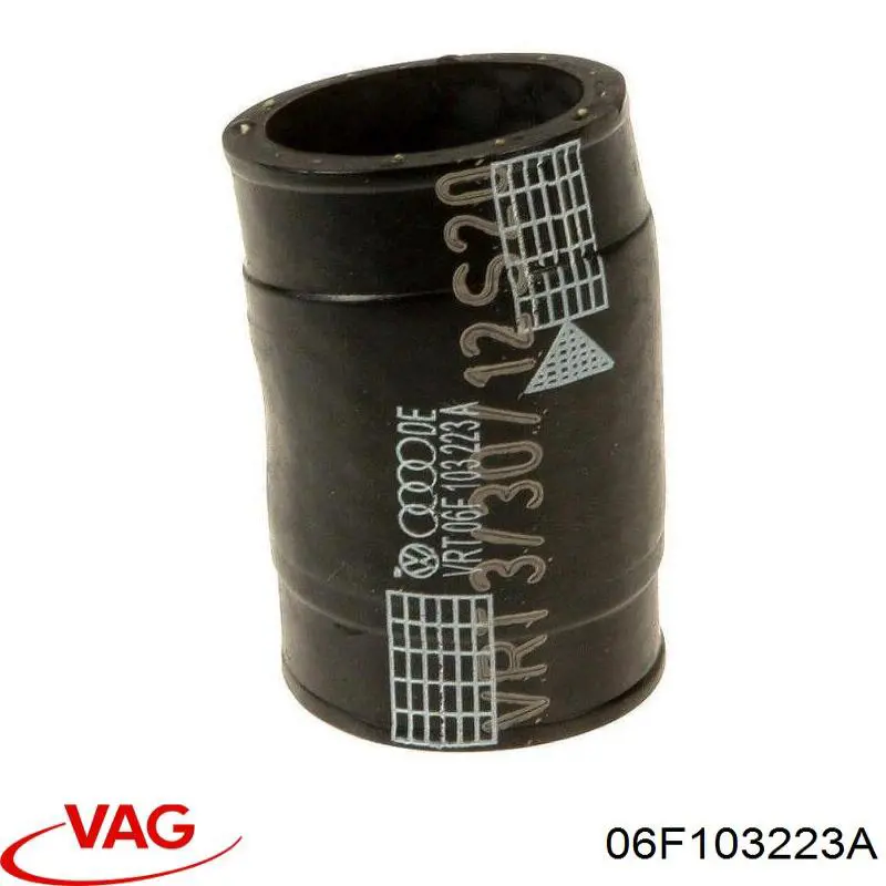 Króciec wentylacji kadłuba (separatora oleju) VAG 06F103223A cena, od 25,74 USD