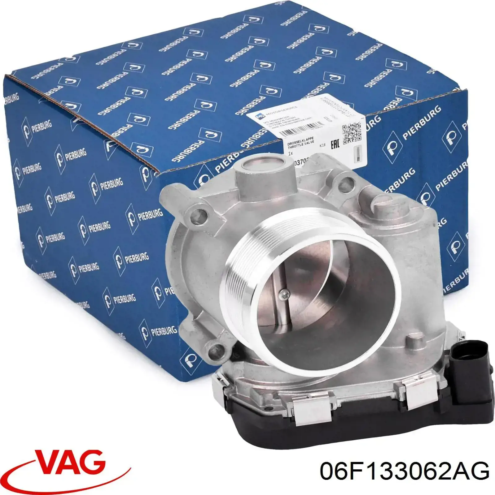 Przepustnica, komplet 06F133062AG VAG