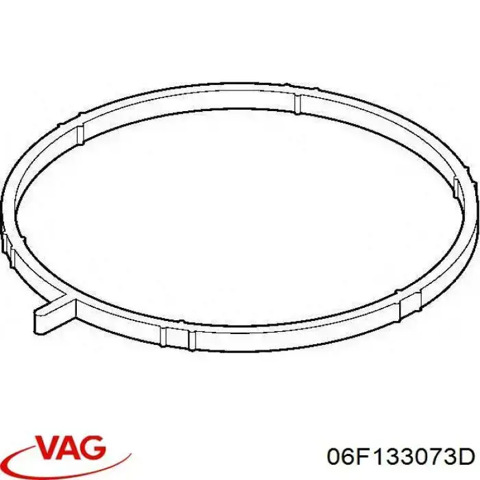 Uszczelka przepustnicy VAG 06F133073D