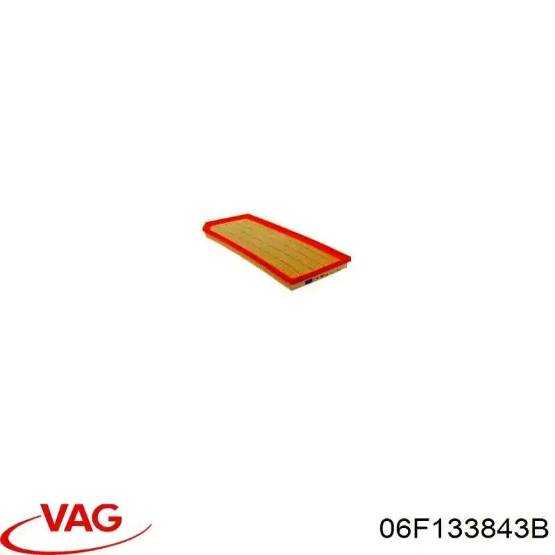 Filtr powietrza VAG 06F133843B cena, od 14,31 USD