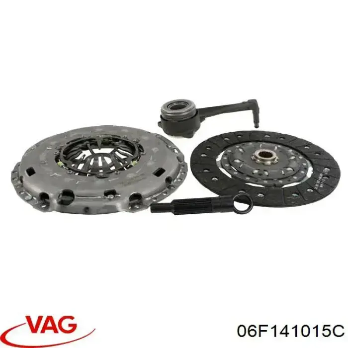 Zestaw sprzęgła (3 części) VAG 06F141015C cena, od 128,50 USD