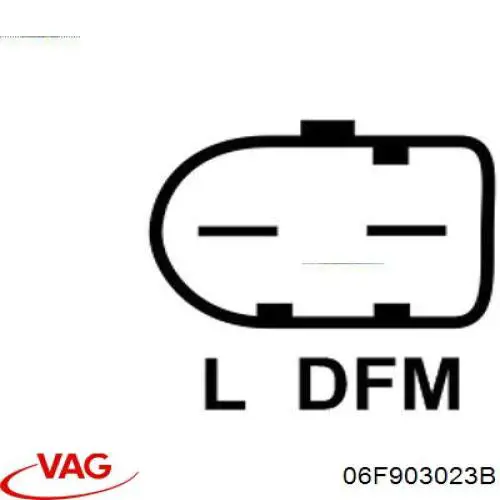 Do koszyka 06F903023B VAG Alternator