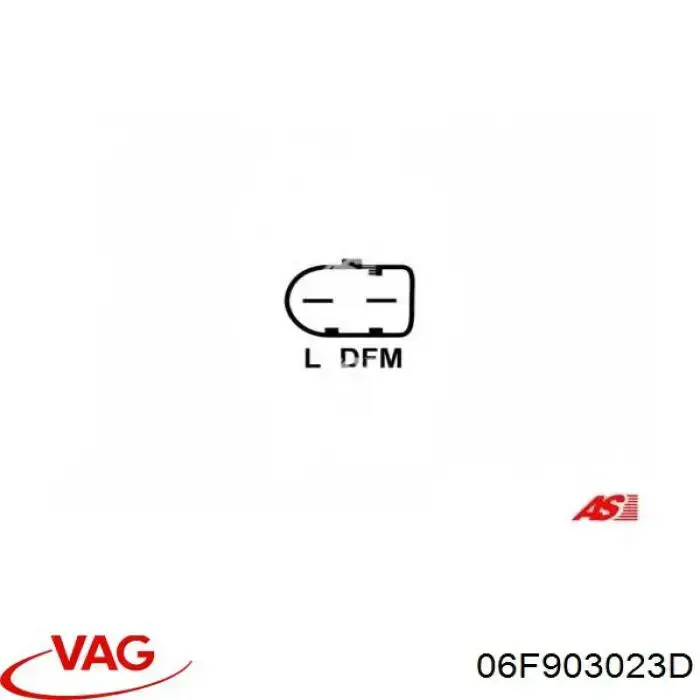 Do koszyka 06F903023D VAG Alternator