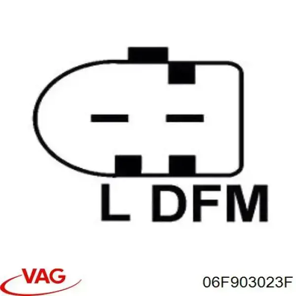 Do koszyka 06F903023F VAG Alternator