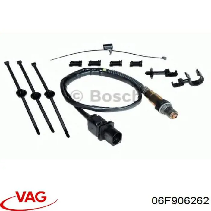 Do koszyka 06F906262 VAG Sonda lambda czujnik tlenu przed katalizatorem