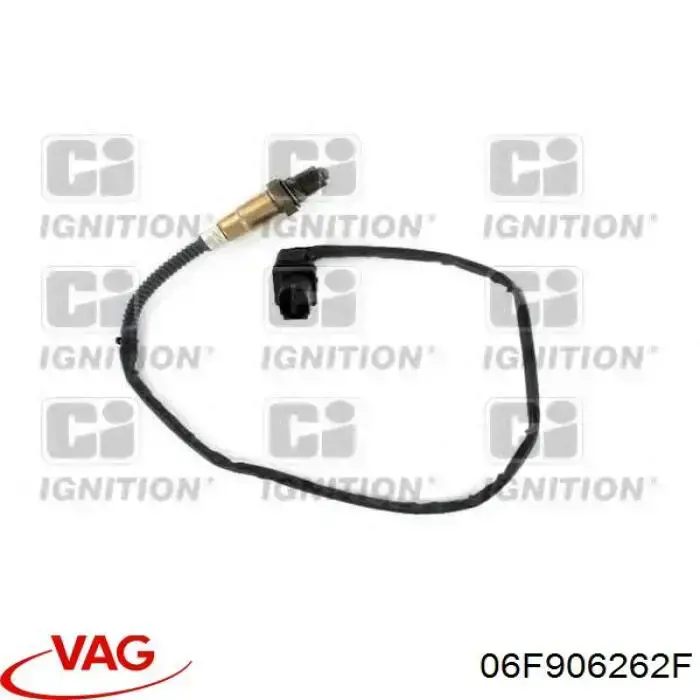 Sonda lambda czujnik tlenu przed katalizatorem VAG 06F906262F cena, od 108,34 USD