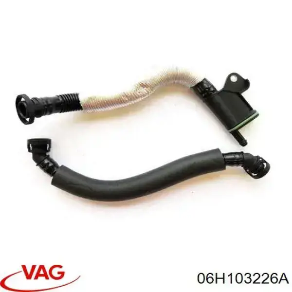 Króciec wentylacji kadłuba (separatora oleju) VAG 06H103226A cena, od 24,95 USD
