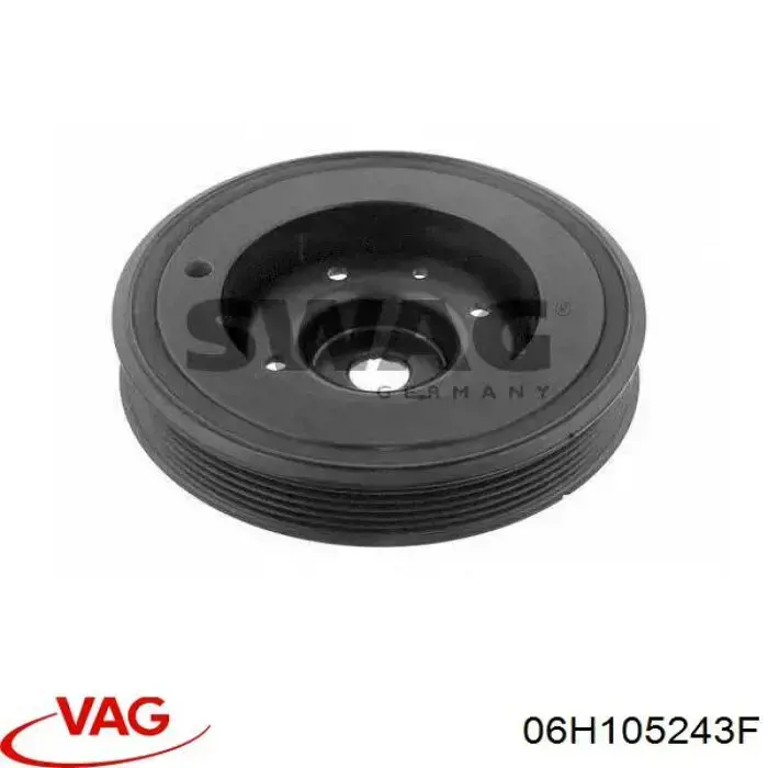 Koło pasowe wału korbowego VAG 06H105243F cena, od  