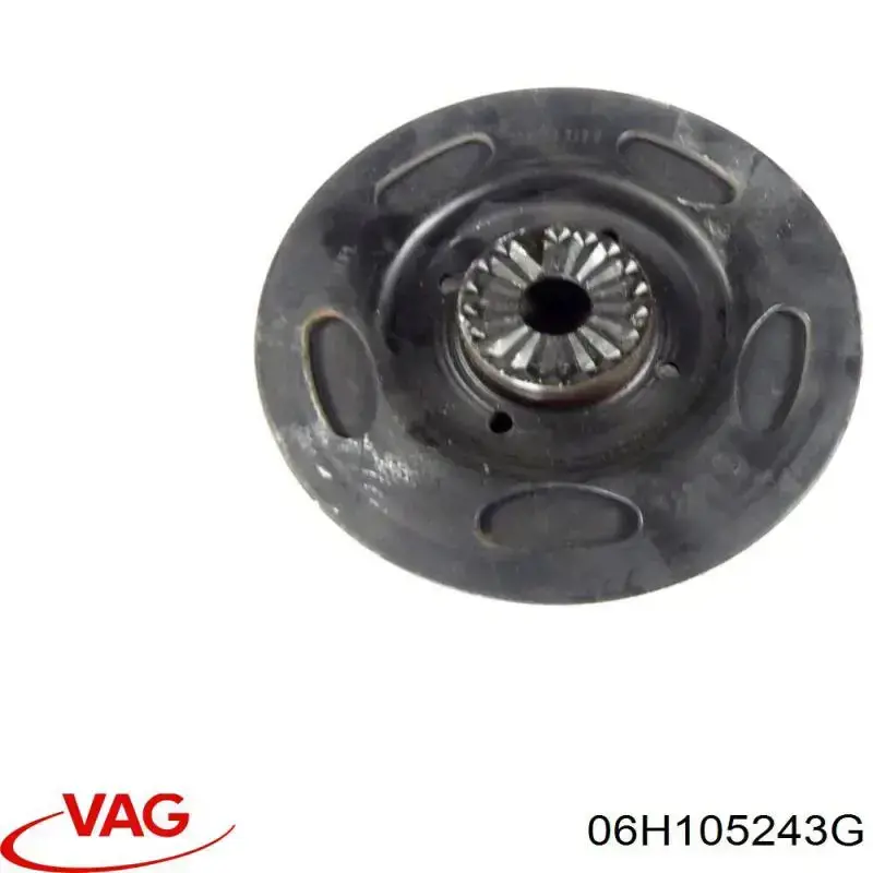 Koło pasowe wału korbowego 06H105243G VAG