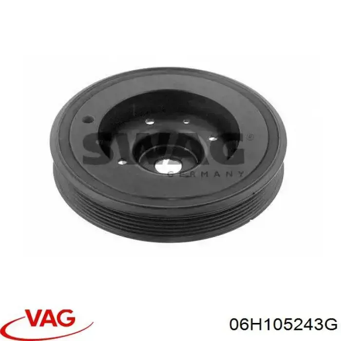 Koło pasowe wału korbowego VAG 06H105243G