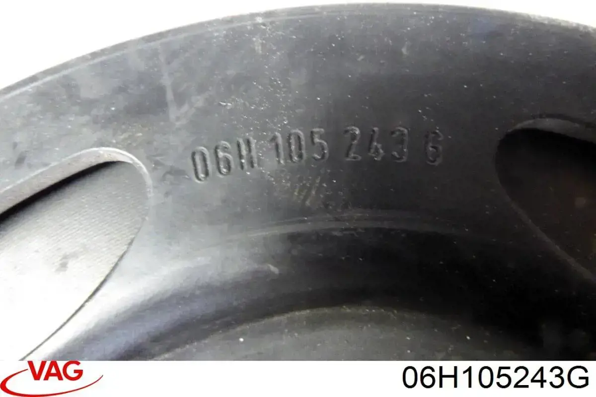 06H105243G VAG Koło pasowe wału korbowego