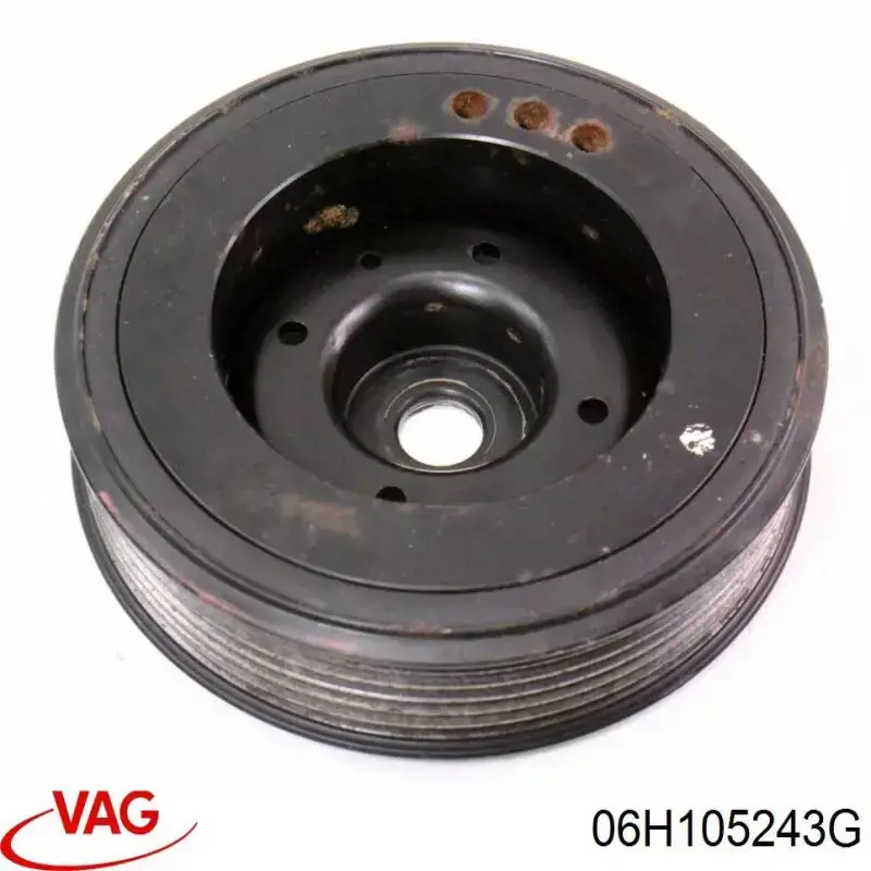 Koło pasowe wału korbowego 06H105243G VAG