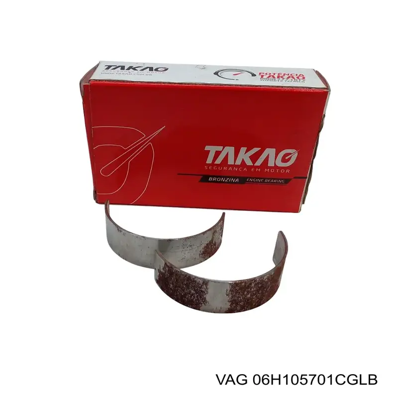 Do koszyka 06H105701CGLB VAG Panewki korbowodowe wału korbowego, zestaw, standardowe (STD)