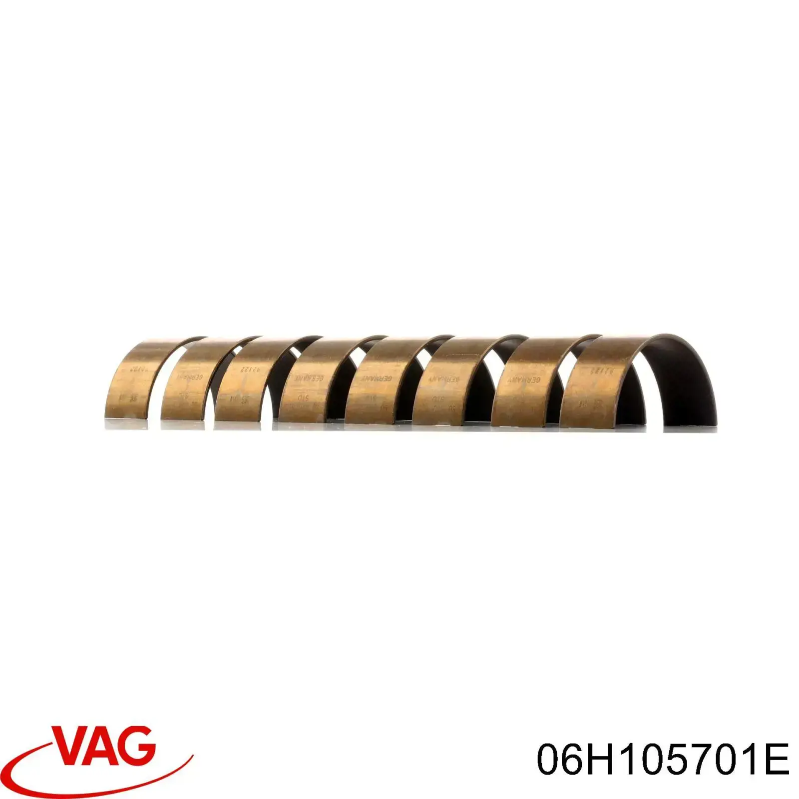 Panewki korbowodowe wału korbowego, zestaw, standardowe (STD) VAG 06H105701C cena, od 50,24 USD