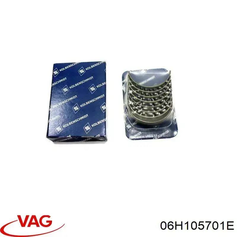 Panewki korbowodowe wału korbowego, zestaw, standardowe (STD) 06H105701C VAG