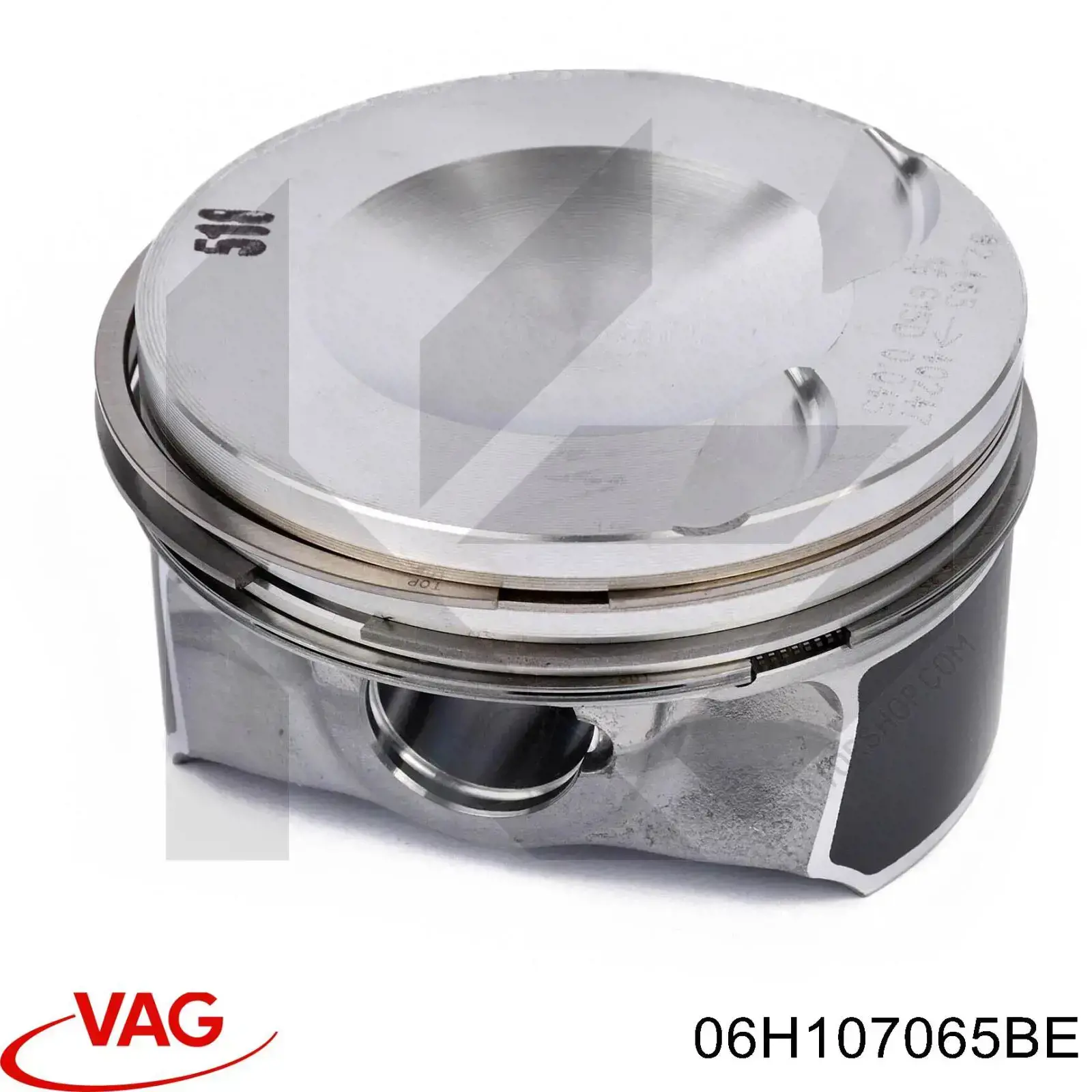 06H107065BE VAG Tłok, komplet do jednego cylindru, STD
