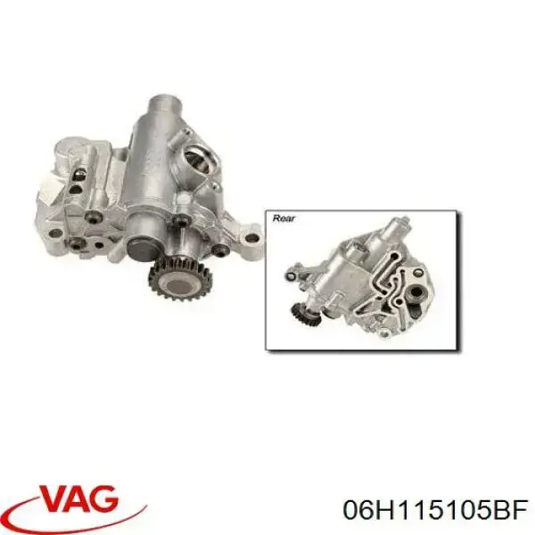 Pompa oleju VAG 06H115105BF cena, od 165,63 USD