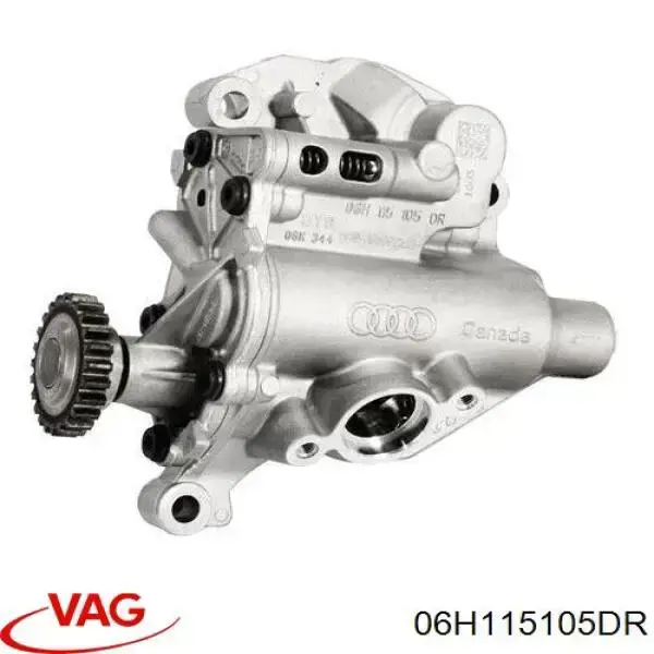 Pompa oleju VAG 06H115105BD cena, od 123,43 USD