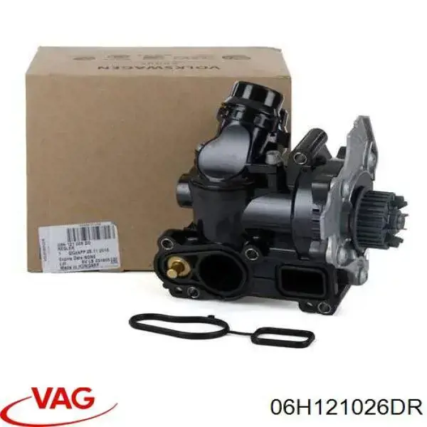 Pompa chłodzenia wodą, w komplecie z obudową VAG 06H121026DR cena, od 59,08 USD