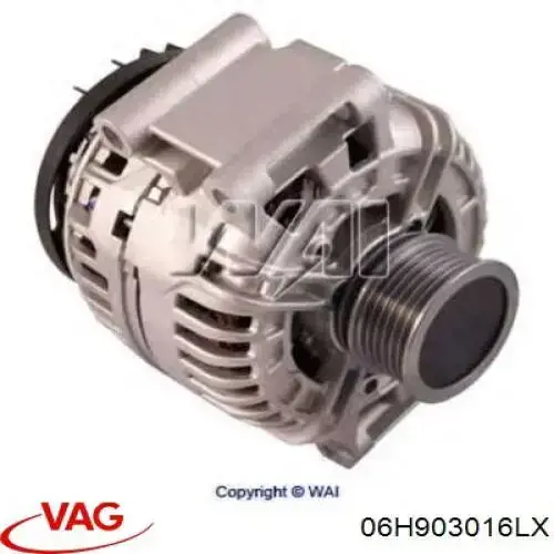 Alternator 06H903016LX VAG