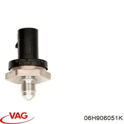 06H906051K VAG Czujnik ciśnienia paliwa