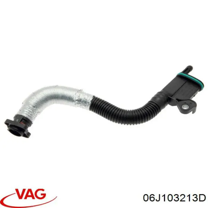 Króciec wentylacji kadłuba (separatora oleju) VAG 06J103213D cena, od 28,95 USD