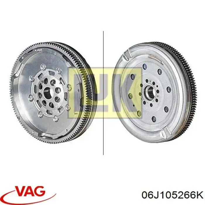 Koło zamachowe silnika VAG 06J105266K cena, od 210,71 USD