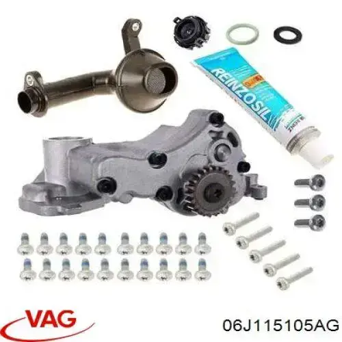 Pompa oleju VAG 06J115105AG cena, od 165,25 USD
