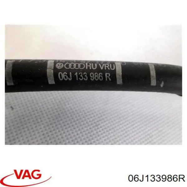 06J133986R VAG Rurka paliwowa od pompy paliwa do zaworu odcięcia paliwa