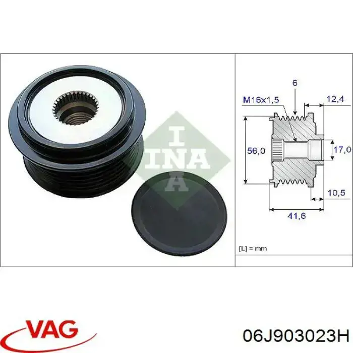 06J903023H VAG Alternator