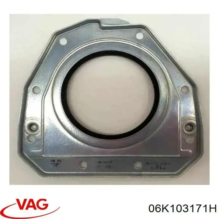 Uszczelniacz wału korbowego silnika tylny VAG 06K103171H cena, od 27,87 USD