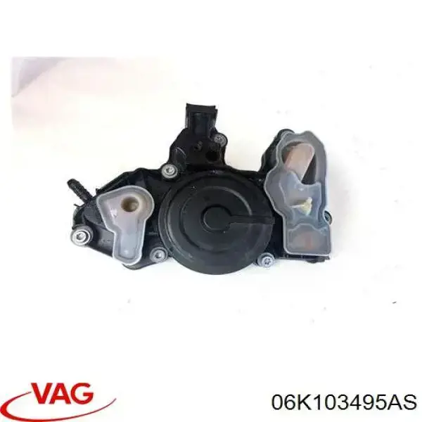 Separator oleju układu wentylacji kadłuda (bloku silnika) VAG 06K103495AS cena, od 44,00 USD