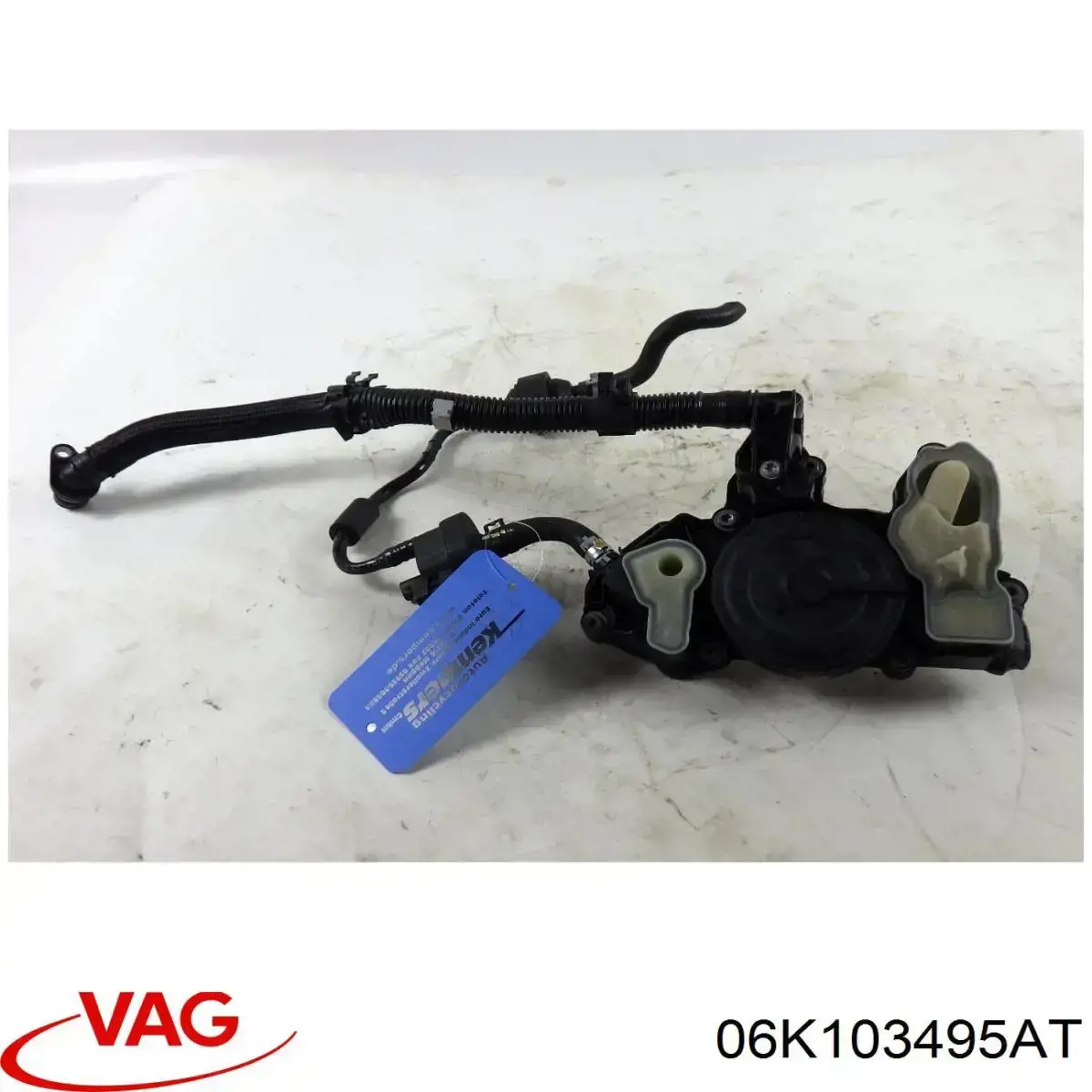 Separator oleju układu wentylacji kadłuda (bloku silnika) VAG 06K103495AT cena, od 48,03 USD