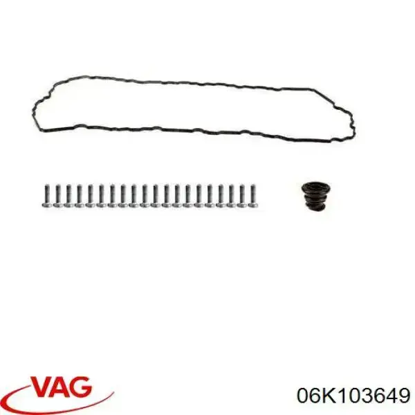 06K103649 VAG Uszczelka miski olejowej silnika